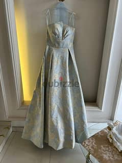 one time used_ royal evening dress 0