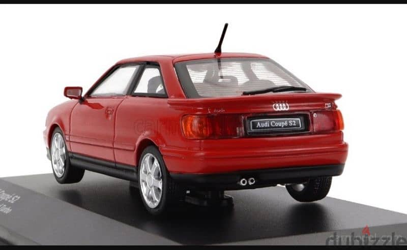 Audi (S2) Coupe Turbo '92 diecast car model 1;43. 2