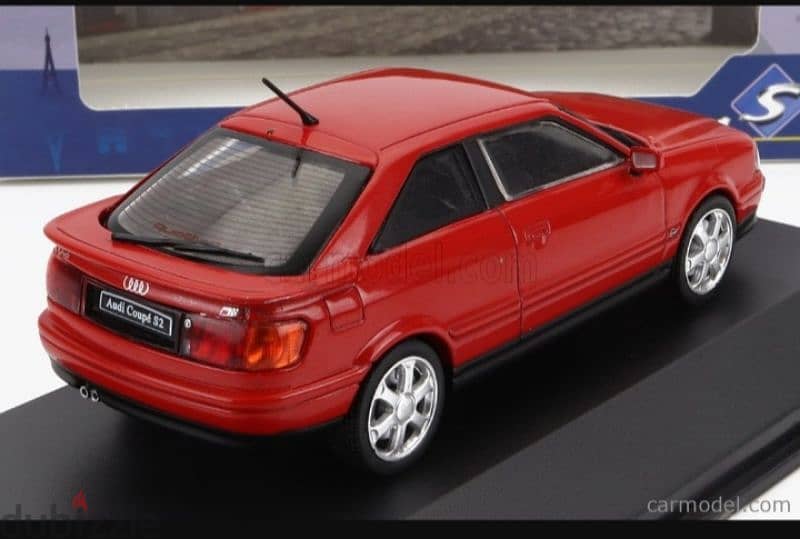 Audi (S2) Coupe Turbo '92 diecast car model 1;43. 4