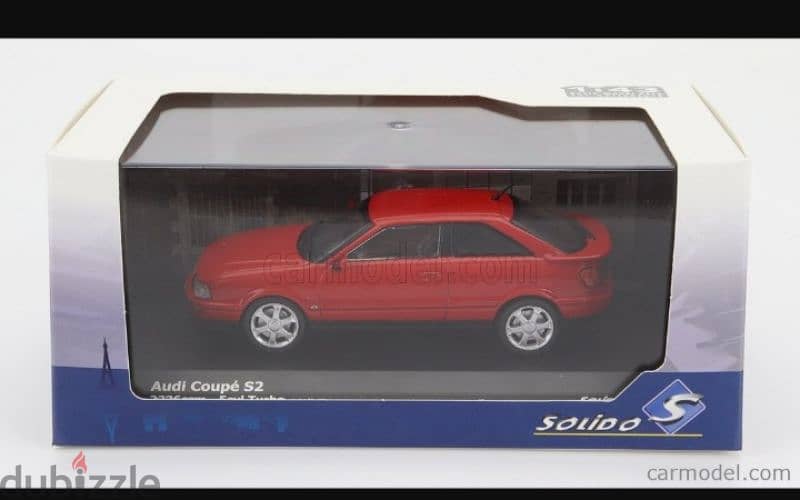Audi (S2) Coupe Turbo '92 diecast car model 1;43. 5