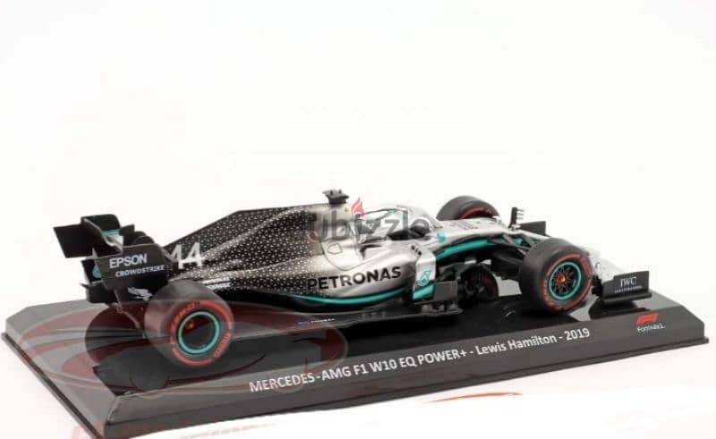 Lewis Hamilton Mercedes AMG W10 EQ '19 diecast car model 1:24. 4