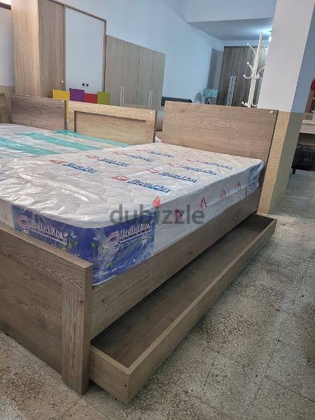 Bed 100cm + Drawer 0