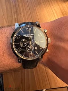 monblanc chronograph watch