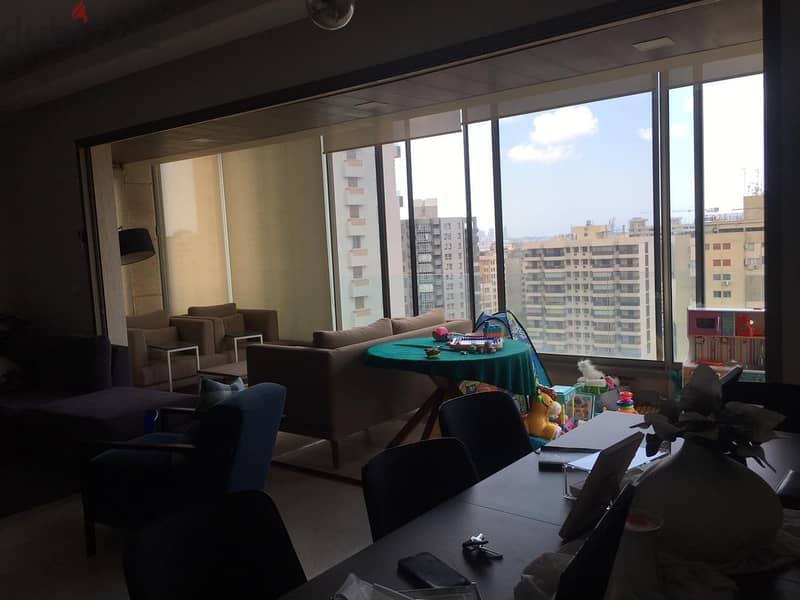 165 m2 apartment with 3Bedrooms & a city view for sale in Jal El Dib 1
