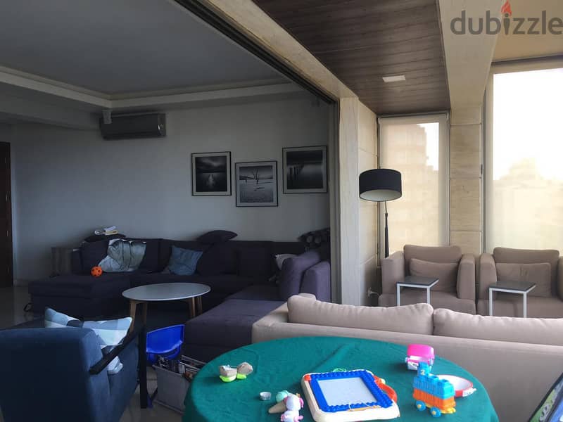 165 m2 apartment with 3Bedrooms & a city view for sale in Jal El Dib 2