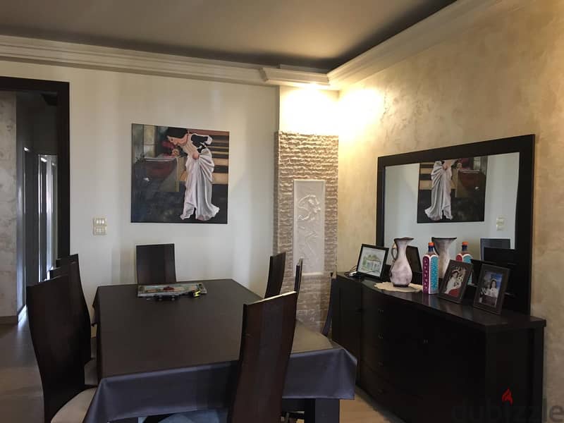 Decorated furnished 150m2 apartment 3bedrooms & City View 4sale Jdeide 3