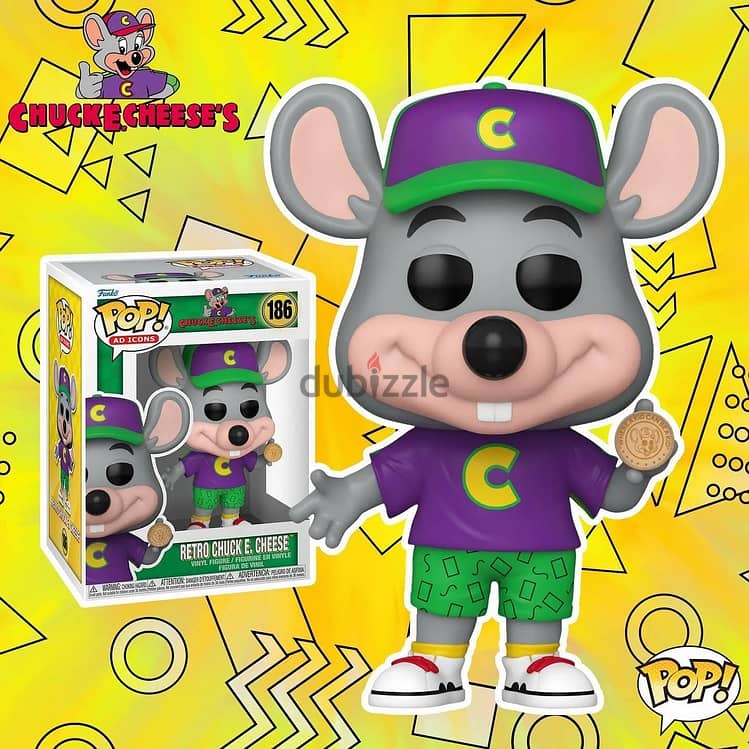 Funko Pop Ad Icons Chuck E Cheese S Retro Chuck E Cheese Antiques And Collectibles 115314804