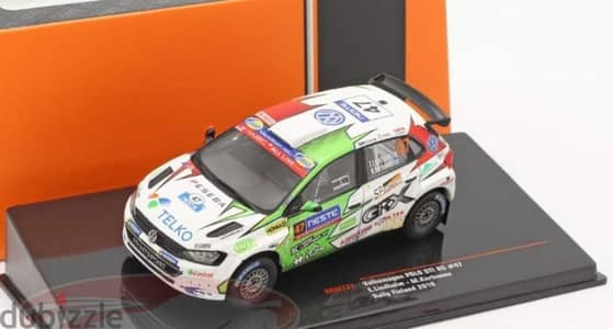 Polo GTI R5 (Rally Finland) diecast car model 1;43.