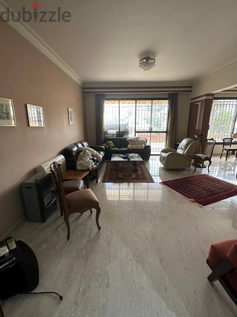 L12352-Furnished Apartment With Terrace for Rent In Mtayleb 6