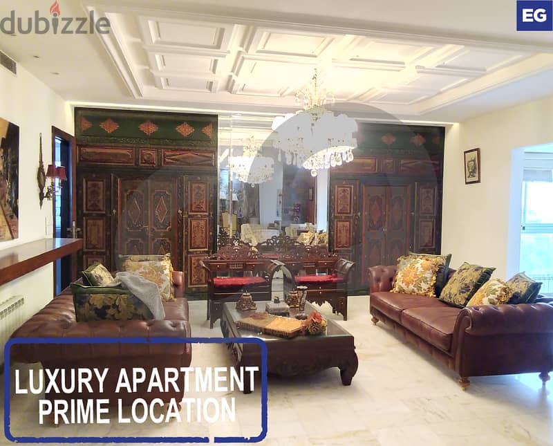 270sqm Prestigious Furnished apartment IN MAR TAKLA! REF#EG92834 0