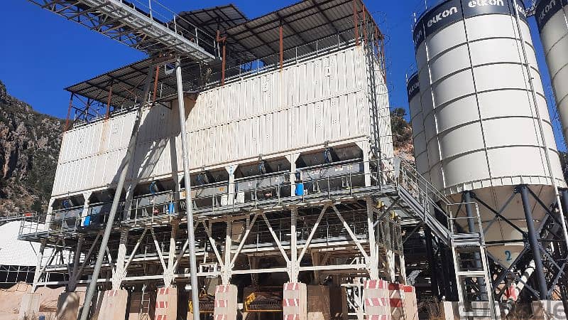 concrete batching plant Elkon 400m3/hours 11