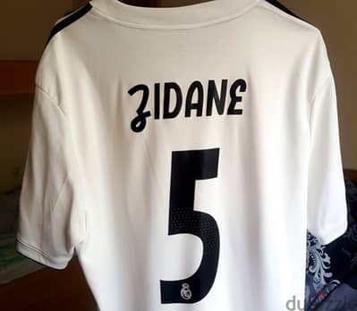 Real Madrid Zidane 5 2019  home adidas limited edition