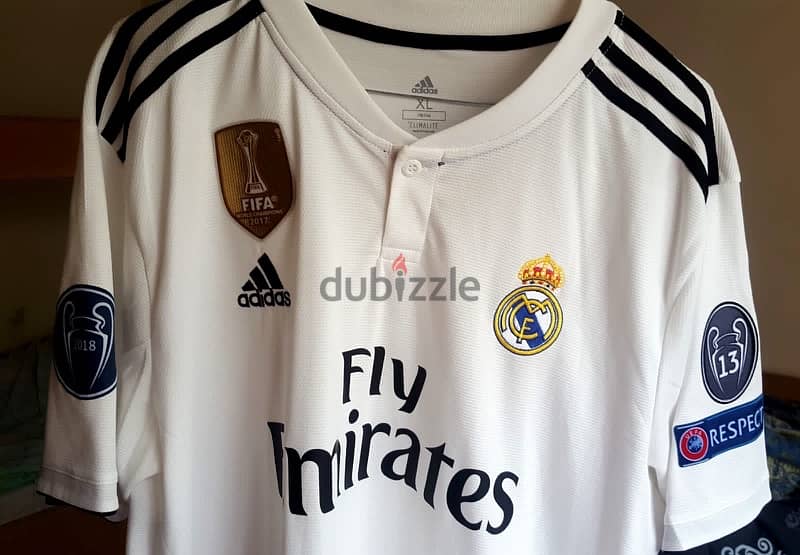 Real Madrid Zidane 5 18/19 home adidas limited  edition 3