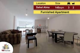 Sahel Alma 145m2 | Luxury Apartment | Rent | Furnished |  View |IV