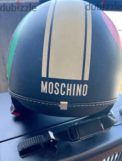 Vintage Moschino Peace & Love Helmet