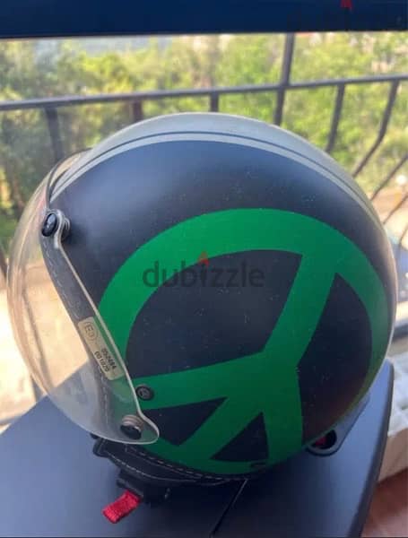 Vintage Moschino Peace & Love Helmet 2