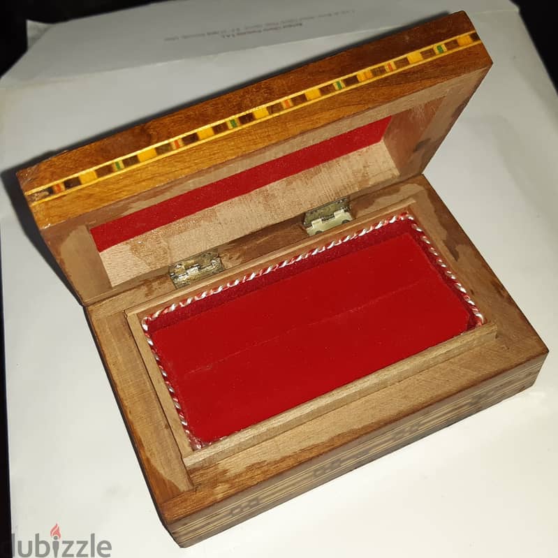 Wooden mosaic box 2
