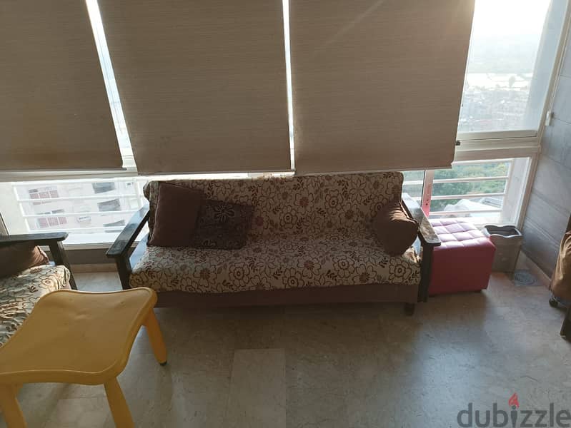 3 bedrooms apartment + shared garden+ view for sale in Baabda / Hadath 10