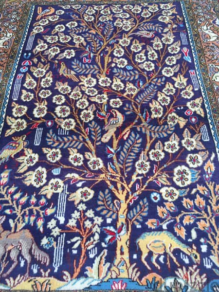 سجاد عجمي . قم. Persian Carpet. Tapis. Hand made 2
