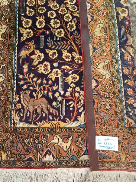 سجاد عجمي . قم. Persian Carpet. Tapis. Hand made 8