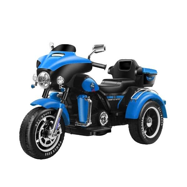 12V Battery Powered Kids Ride on Motorbike with Training Wheel 2