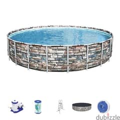 Bestway Ready Made Portable Swimming Pool 549 x 132 cm 0