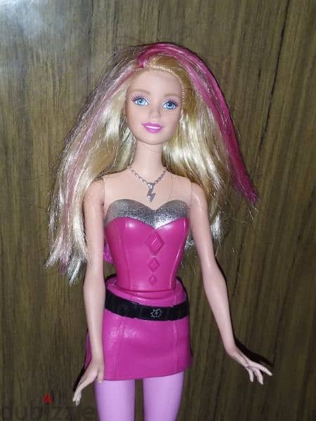 PRINCESS POWER Barbie Mattel doll flex legs without wings still Good 7