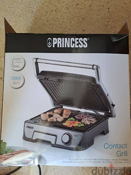 Princess grill,  new for 40 dollars 1