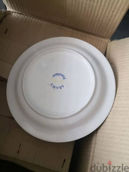 plates porcelain صحون بورسلين 5