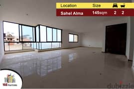 Sahel Alma 145m2 | Mint Condition | New Apartment | Rent | View | IV 0