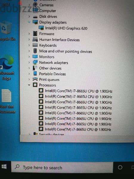 DELL TOUCH / i7-8th / 8RAM / 256SSD / likeNew 4