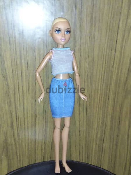MOXIE TEENZ large MGA Great doll articulated body +Her Hair Wig=18 4
