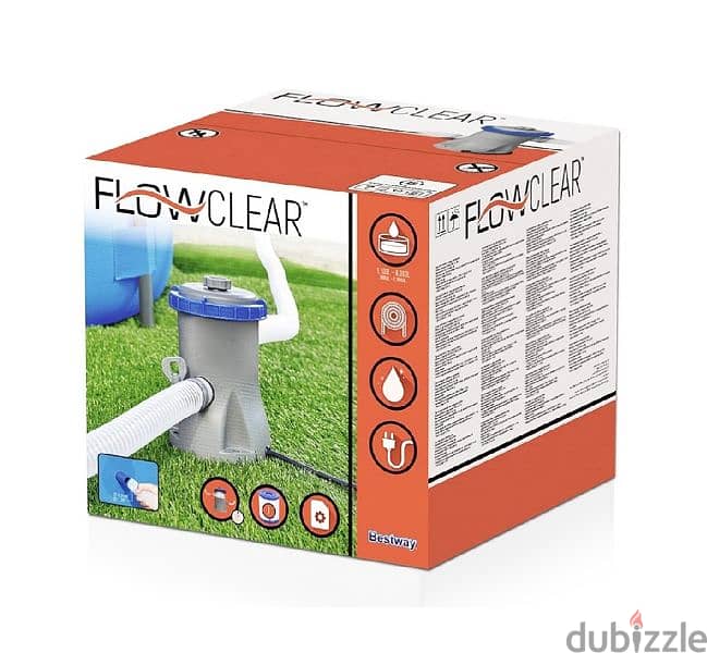 Bestway Flowclear Pool Filter Pump 27 x 27 x 25 cm 1