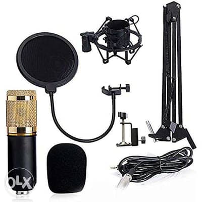 Live broadcast condenser microphone bundle