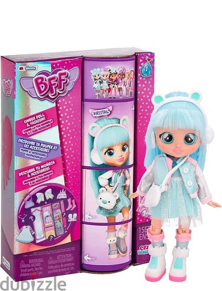 Cry Babies BFF Kristal Fashion Doll with 9+ Surprises 1