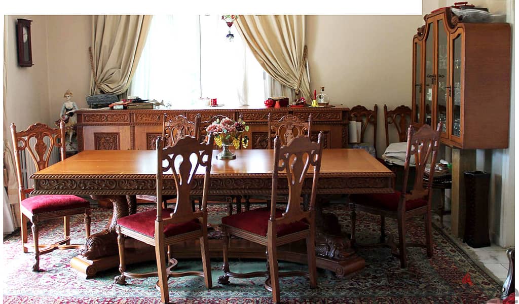Vintage Luxury Dining Room - Oak Solid Wood – Hand Made @ 5000$ 7