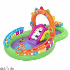 Bestway Sing And Splash Inflatable Pool Dimensions: 295 x 190 x 137 cm
