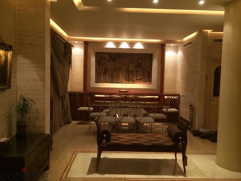 fully furnished apartment for rent naccache maten next to mtv 0