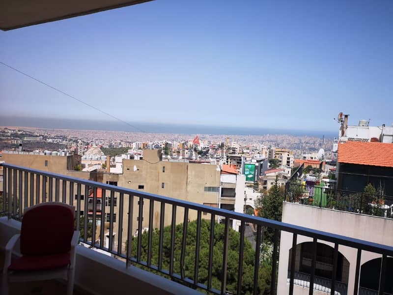 175Sqm|Apartment for sale in Mansourieh|Panoramic mountain & sea view 2