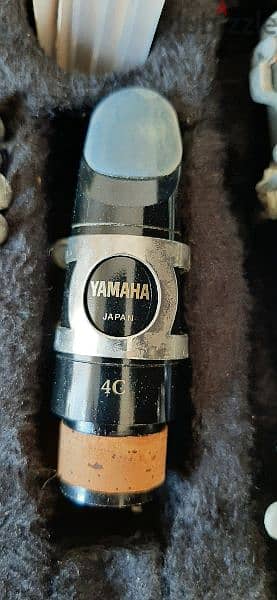 Clarinet and Yamaha mouth piece 1
