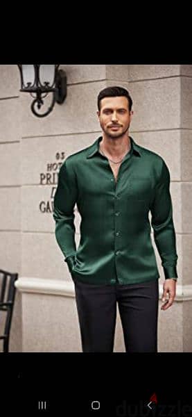 shirt 100% silk Ralph Lauren original M to xxL 3