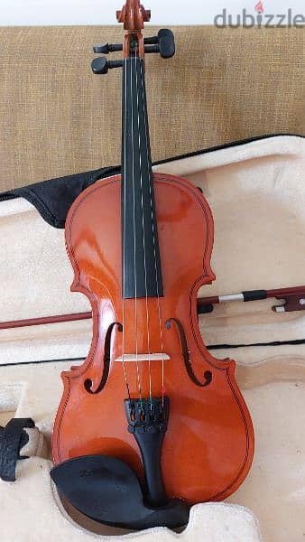 violin size 1/4 like new for age 5 to 7 years 1