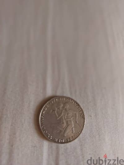 German Memorial Silver Ten Marks coin memorial the Olympic games 1972