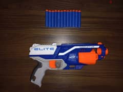 NERF GUN ELITE with 12 free rubber bullets
