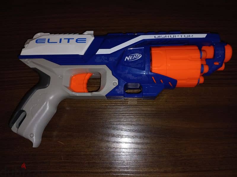 NERF GUN ELITE with 12 free rubber bullets 2