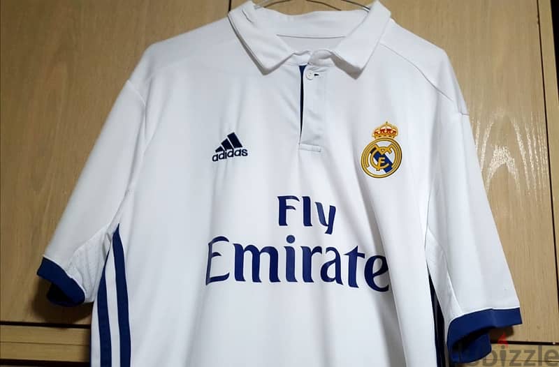real madrid 2017 home adidas jersey 5