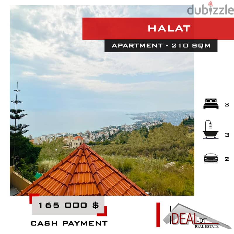 Apartment for sale in halat 210 SQM REF#MC54092 0
