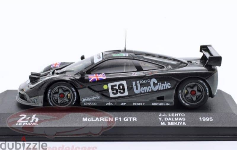 Mclaren F1 GTR (Le Mans 24h 1995) diecast car model 1;43. 1