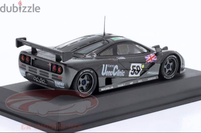 Mclaren F1 GTR (Le Mans 24h 1995) diecast car model 1;43. 2