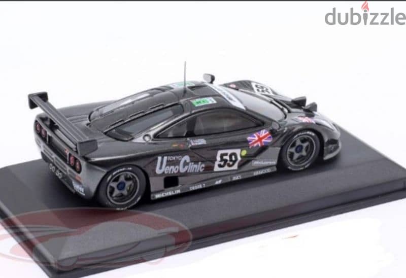 Mclaren F1 GTR (Le Mans 24h 1995) diecast car model 1;43. 3